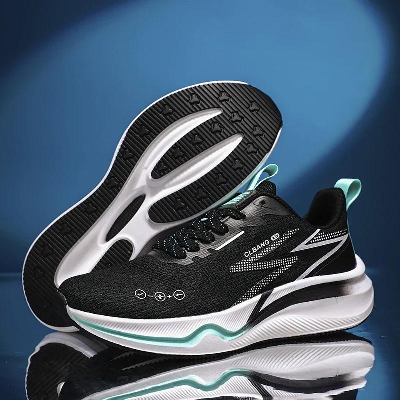 

Марафонские спортивные кроссовки Мужские Женские Кроссовки Мужские Нескользящие Кроссовки Мужская Плоская Обувь Уличная Повседневная Обувь для Ходьбы Мужская Обувь 44 черный белый