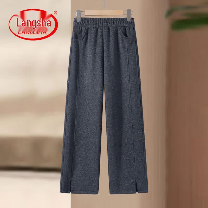 LangSha Women s Loose Straight-Leg Casual Pants 3XL