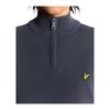 Lyle & Scott Mens Cotton Merino Quarter Zip Jumper