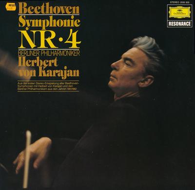 LP Record LUDWIG VAN BEETHOVEN, BERLIN PHILHA - Symphonie Nr. 4 2535303 Deutsche Grammo Germany Classical Used