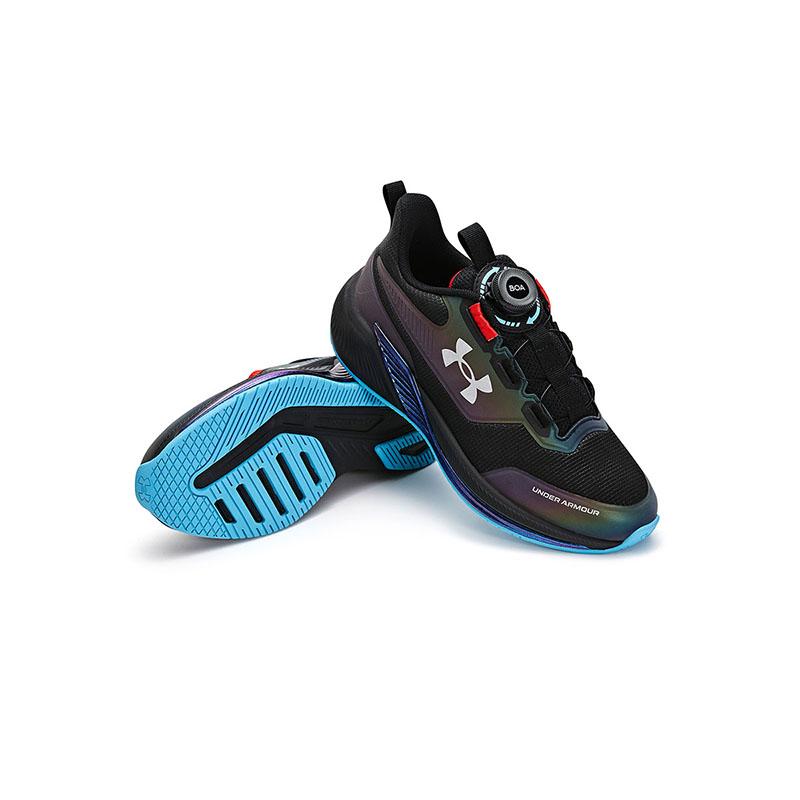 Under Armour Fabric Knob Thick Sole Sports Shoes Fashion Versatile Comfortable Physical Test Low Top Kids Running Shoes Kids Sneakers 2441104