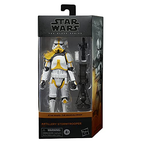[Amazon.co.jp Exclusive] Hasbro Star Wars Black Series Mandalorian/Artillery Stormtrooper 6-Inch Scale Figure (F2883) for ages 4 and up. Authentic.