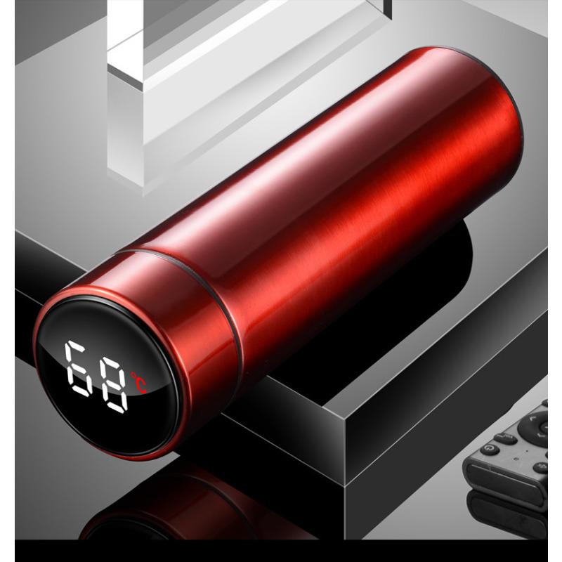 Smart Insulation Cup Touch Temperature Display Men and Women Office Cup 304 Stainless Steel Water Cup Business Gift