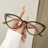 Anti-blue Light Glasses Retro Cat Eye Metal Eyewear Women Men High Quality Eyeglas Blue Light Blocking Man Lady Computer Eyeglas