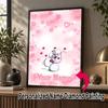 Custom Name Diddl 5D Diamond Painting Personalized Full Drill Diamond Art Kit Gift
