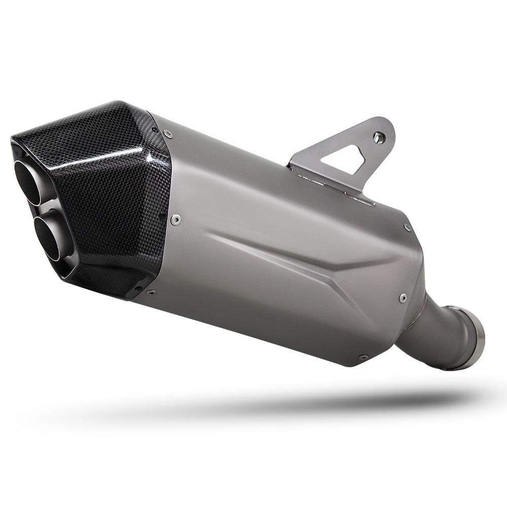 Waterbird R1300 ADV Titanium Rear Exhaust Pipe for Locomotives and Motorcycles