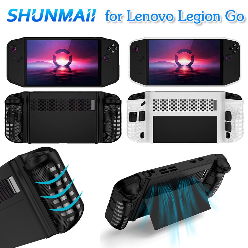 TPU Protector Cover Shockproof with Kickstand Protective Sleeve Drop-Proof Non-Slip for Lenovo Legion GO Game Accessories
