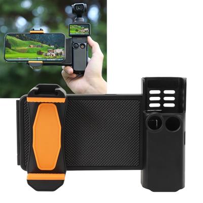 Clip pour téléphone portable réglable Adaptateur d'extension avec trou de vis 1/4 Support portable durable Pour les vlogueurs