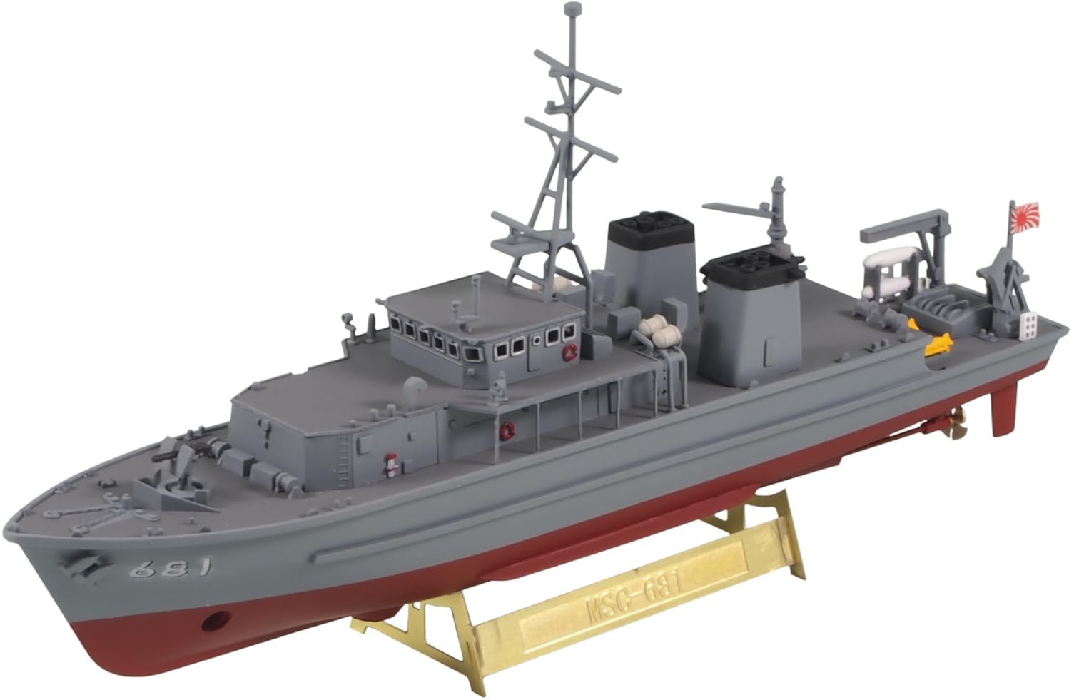 

JB Series Japan Maritime Force Minesweeper Sugashima Plastic Model JBT01 Pit-Road 1/350 Self-Defense MSC-681 (Ship)
