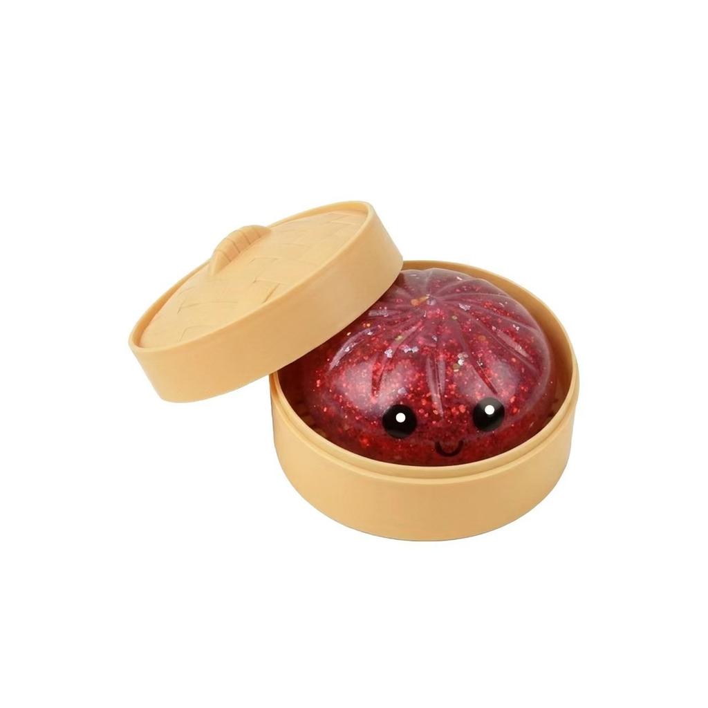 Simulated Baozi Squishy Stress Relief Toy Dumpling Squishies Toy Baozi Twist Toy