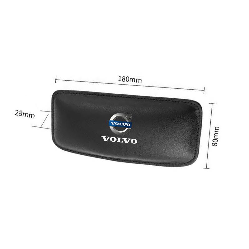 

1Pc Soft Leather Car Knee Pad for Volvo XC90 XC60 V50 S60 V70 V60 V40 S90 AWD XC40 S80, Door Side Leg Cushion чёрный