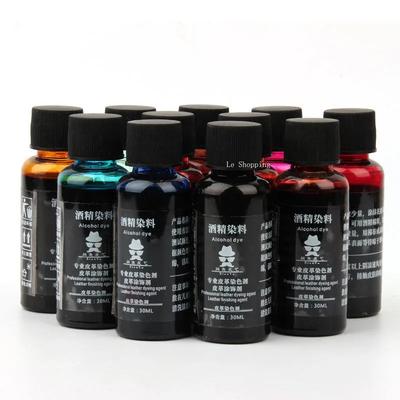 Leather Alcohol Dye Diy Handmade Leather Leather Goods Vegetable Tanned Leather Dye Can Dilute The Dye Without Peculiar Smell