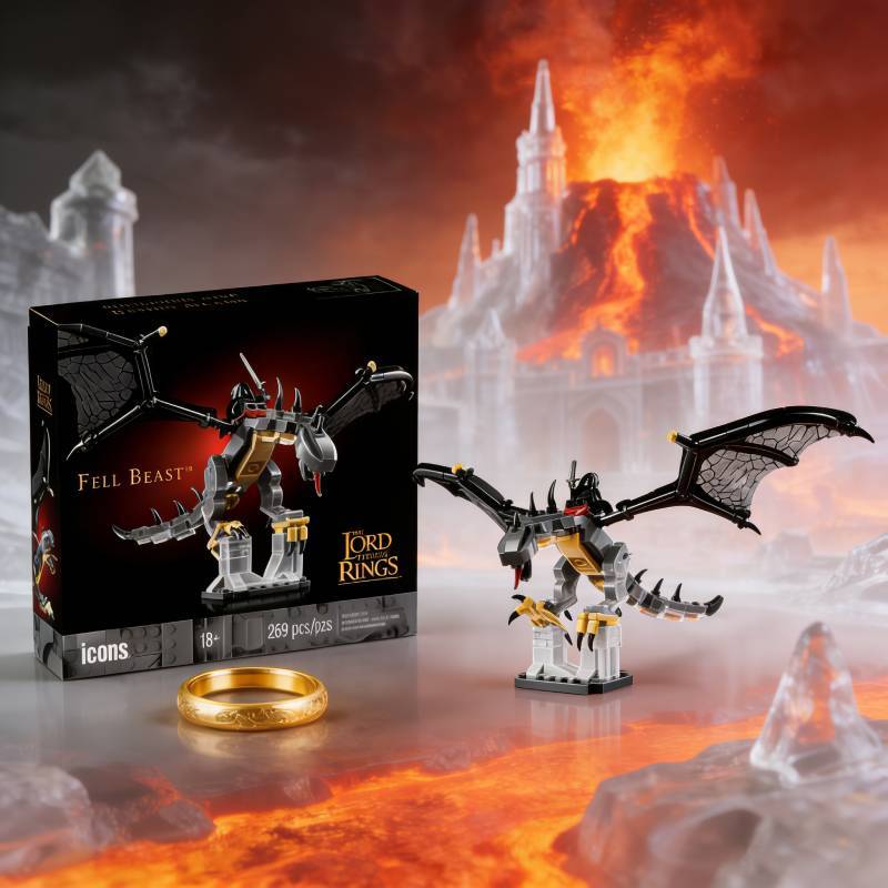 Lord Of The Rings Themed Building Blocks With 269 Pieces For Creative Play And Gift Giving