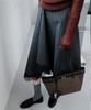 Gilyeong Asymmetrical Cotton Lace Skirt_Check