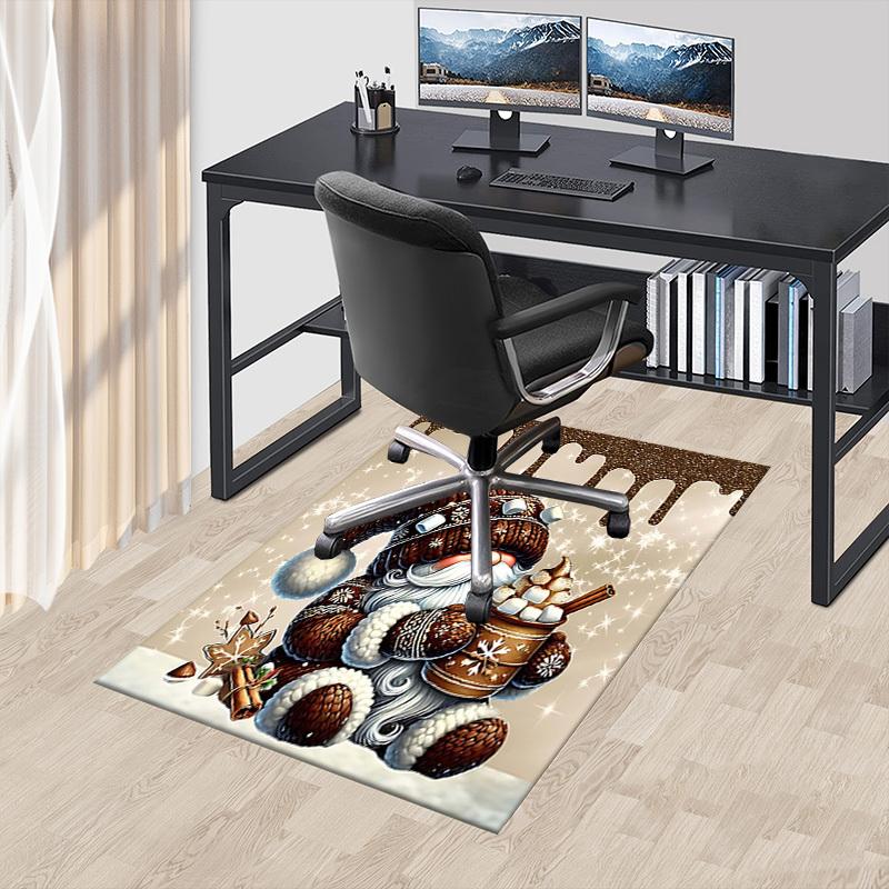 1 Stück Weihnachtsgnom Anti-Rutsch-Teppich, geeignet für Büro, Schlafzimmer und Spielzimmer. Kann auch als Sofafußstützenbezug verwendet werden-R95