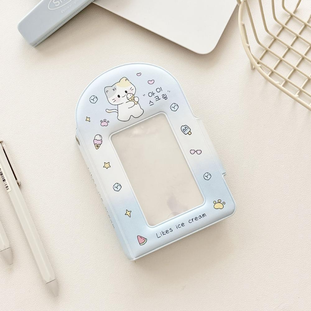 Cartoon 3inches Mini Photo Album PVC Photocard Holder New Storage Collect Book