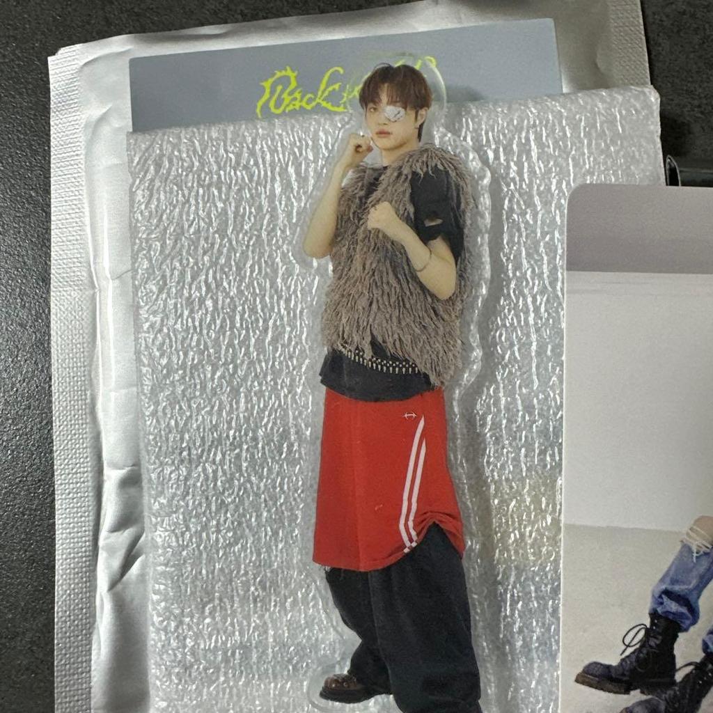 [USED] &TEAM EJ Pop-up Acrylic Magnet Purchase Bonus Trading Card