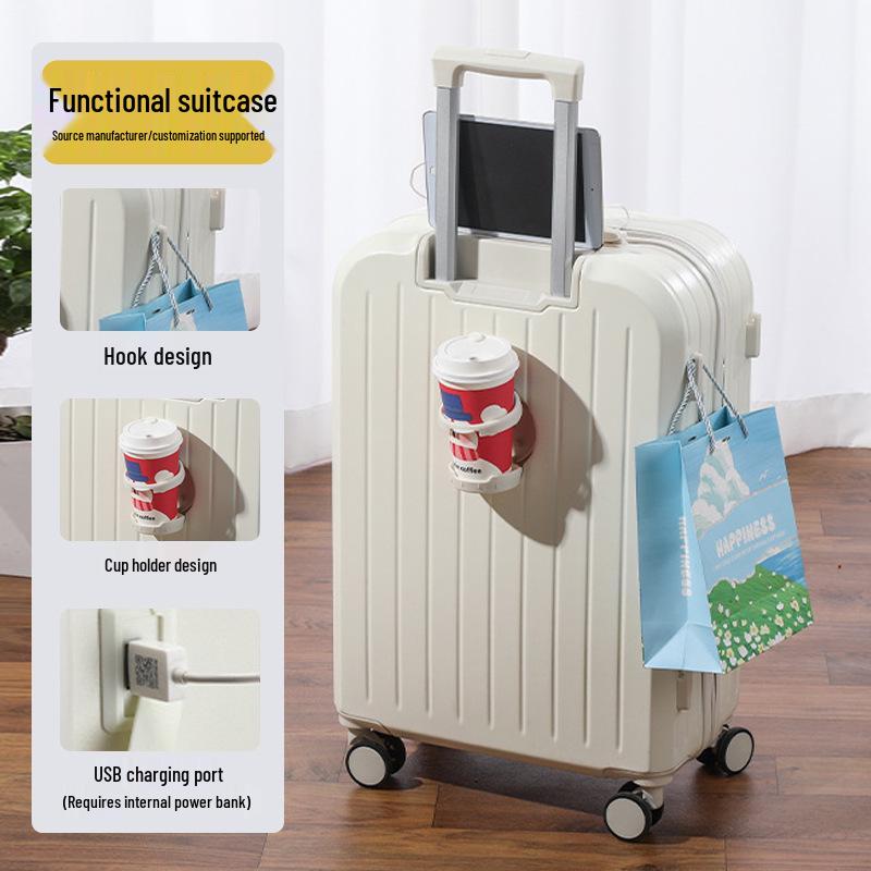 20-Inch Trolley Case: Custom Logo, Durable with Combination Lock, Ideal for Gifts and Prizes