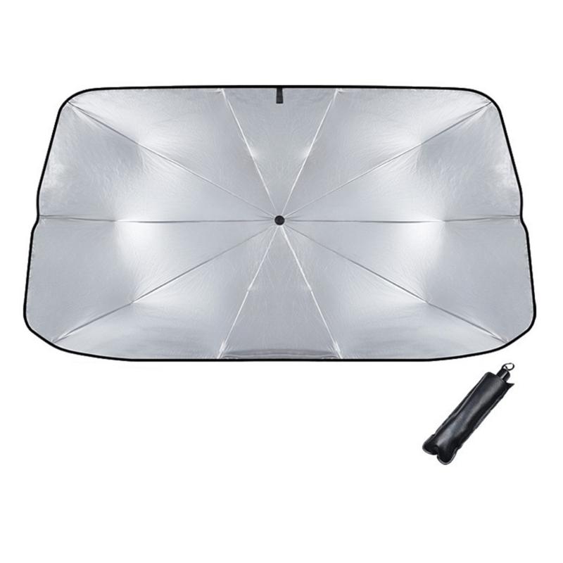 

Car Windshield Sun Shade Umbrella,Foldable Car Umbrella Sunshade Cover Block Car Front Window Heat Insulation B