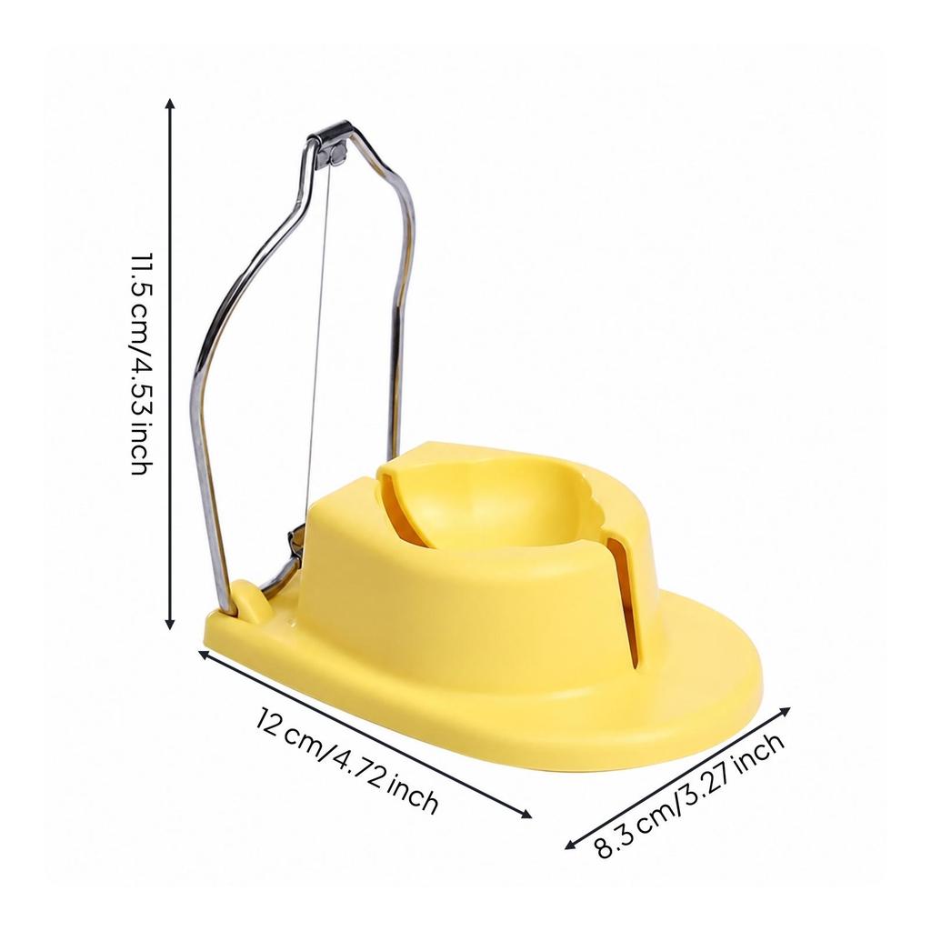 Egg with Stainless Steel Wire Ergonomic Non-Slip for Salads