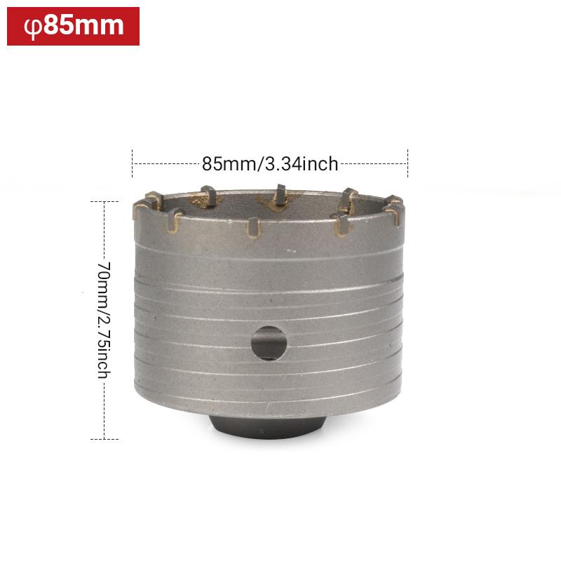 Wall Hole Opener Air Conditioning Pipe Impact Electric Hammer Drill Drill Drill Tool Brick Wall through Wall Dry Drilling Reamin