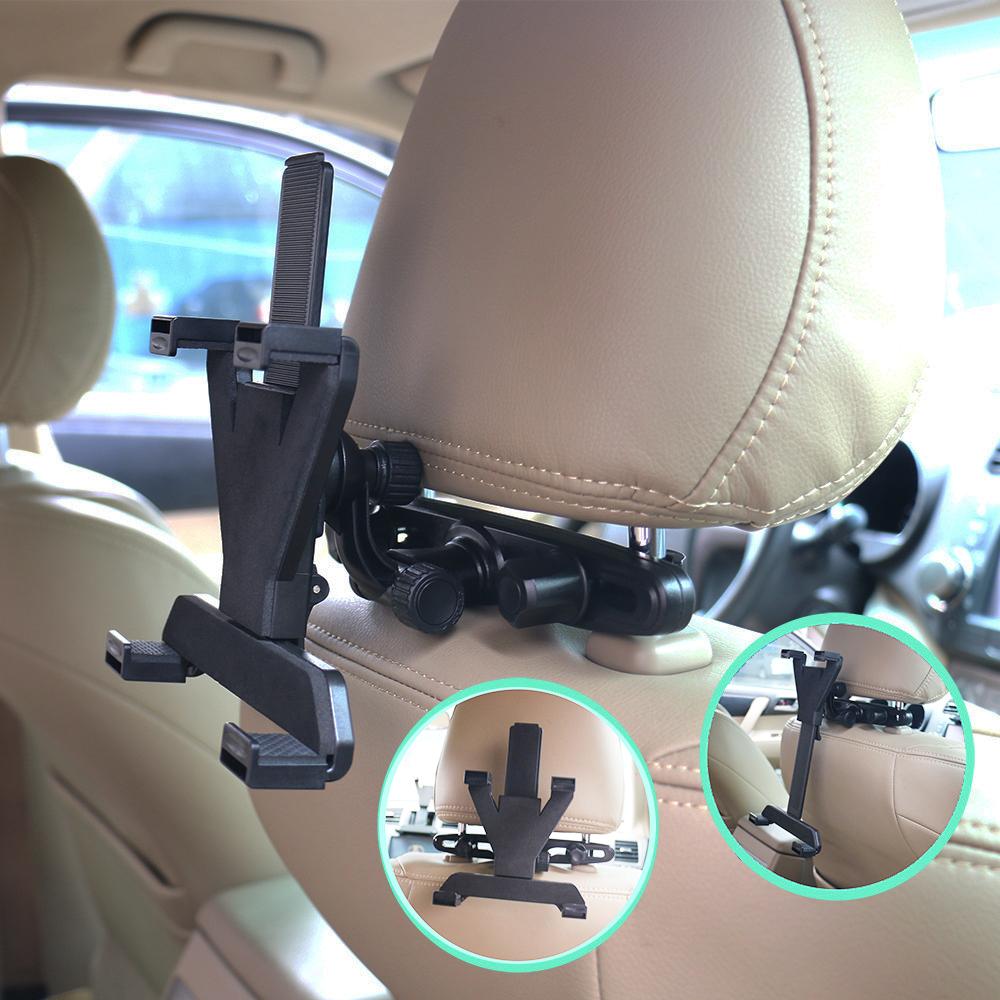 Car Seat Back Pillow Headrest Mount Holder Black For Lenovo YOGA Tablet 2 Tablet Pc Tab 2 A7-20F A7-30HC for Huawei MediaPad M3