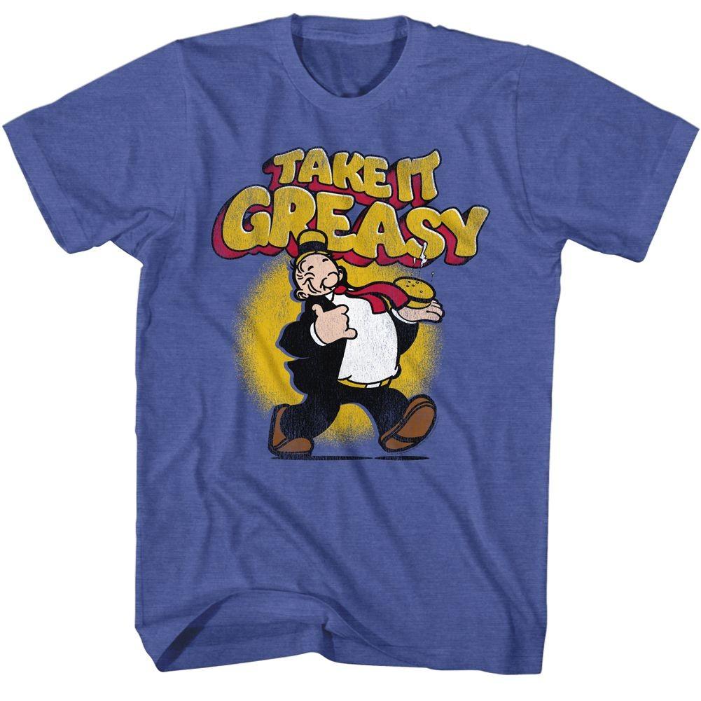 Popeye Take It Greasy Comics Shirt XXXXL