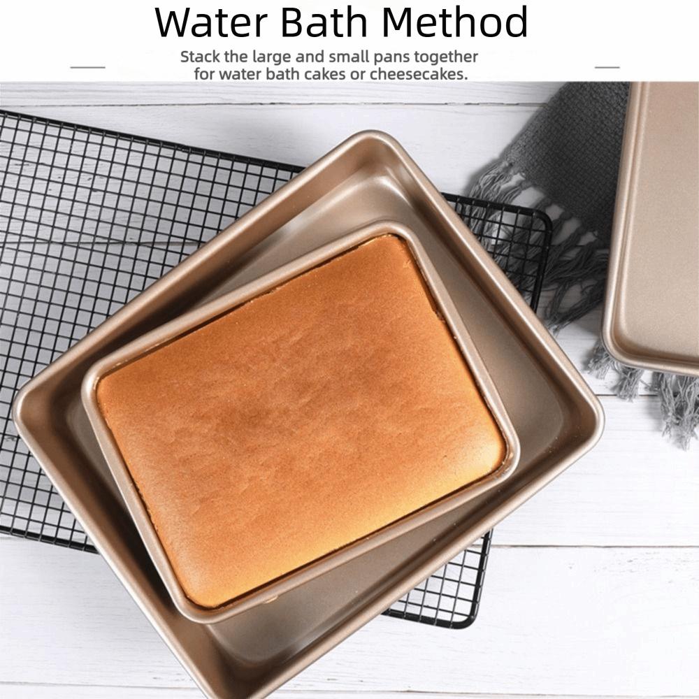 Non-Stick Square Baking Pan Thickened Carbon Steel Bakeware Tools Cake Mold Tray Cake Baking