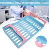Dental Surgical Sterilization Box Disinfection Tray Sterilization Box RackBlue