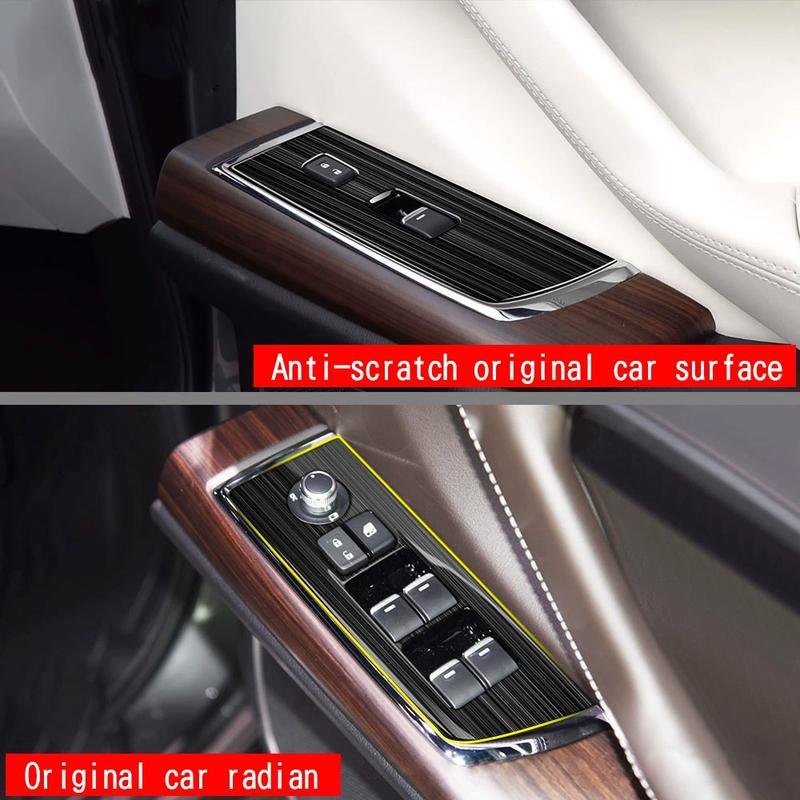 For Mazda CX9 Cx9 CX-9 Car Accessories Window Glass Lift Button Switch Panel Trim Inner Handrail Frame Stickers