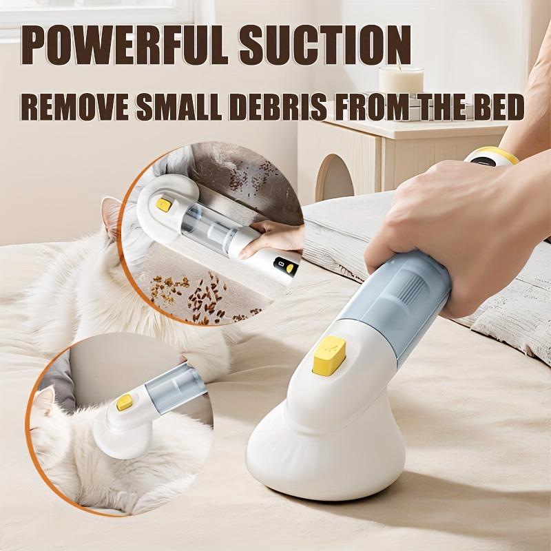 Pet Vacuum Cleaner with a Pet Brush, Capable of Combing And Suctioning Simultaneously, 4KPA Suction Power, High-Quality Lithium Battery