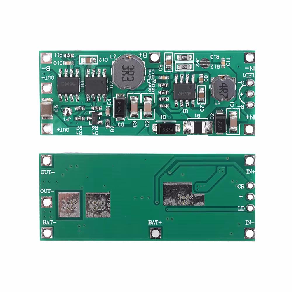 DC 5V 9V 12V Charging Step Up Booster Module for 18650 Lithium Battery UPS Voltage Converter Protection Modules