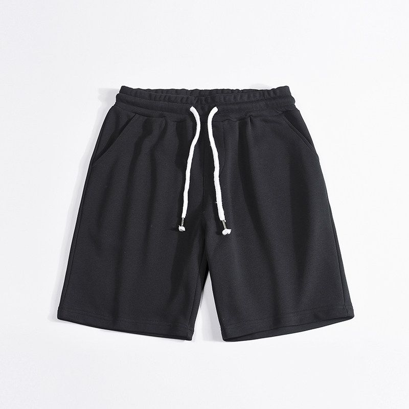 Cut Label Terry Export Men s Clothing Casual Sports Shorts Black 3XL