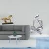 Abstract Horse Thinker Figurine Artwork Collectible Ornament Statue for Desk Tabletop Living Room