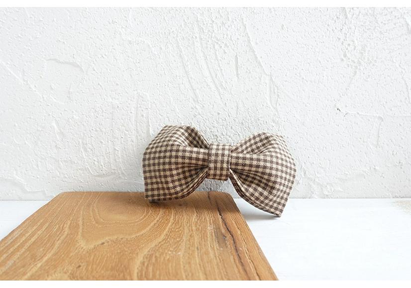 Teddy Dog Collar & Leash Set with Tear-Resistant Bow Tie UDC-072