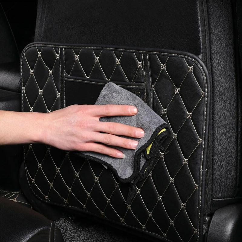 Car Anti-kick Pad Interior Pu Leather Auto Seat Back Protector Pads For Buick Enclave Regal Lacrosse Encore Excelle Envision Car Accessories