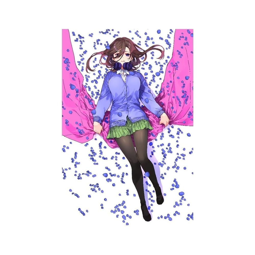 Go-Toubun no Hanayome Nakano Miku Card Game Sleeve and Card Set Collectible Accessories