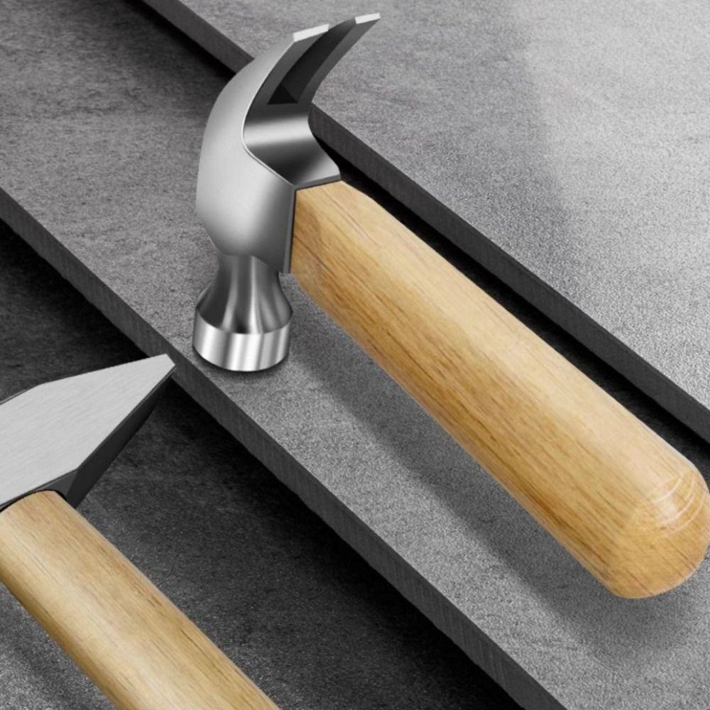 Mini Fitter's Hammer Short Handle Claw Hammer Multifunctional Ball Peen Hammer  Woodworking