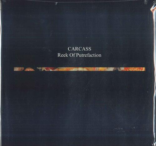 LP Record CARCASS - Reek Of Putrefaction MOSH006FDRXX Earache 2020 UK Rock