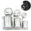Food Grade Stainless Steel Telescopic Cup Travel Lightweight Outdoor Use Folding Cup Lightweight Extendable Water Cup Metal Wine Glass