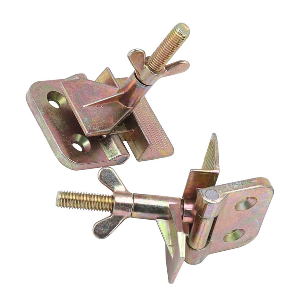 2 pcsset Silk Screen Printing Metal Butterfly Hinge Clamp DIY Hobby Tool