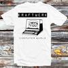 Kraftwerk Promo Release Computer World Vinyl Label T Shirt B459