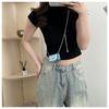 Fashionable Unique Butterfly Decorated Shoulder Bag For Women 2024 Spring New Cross Saddle Armpit Bag