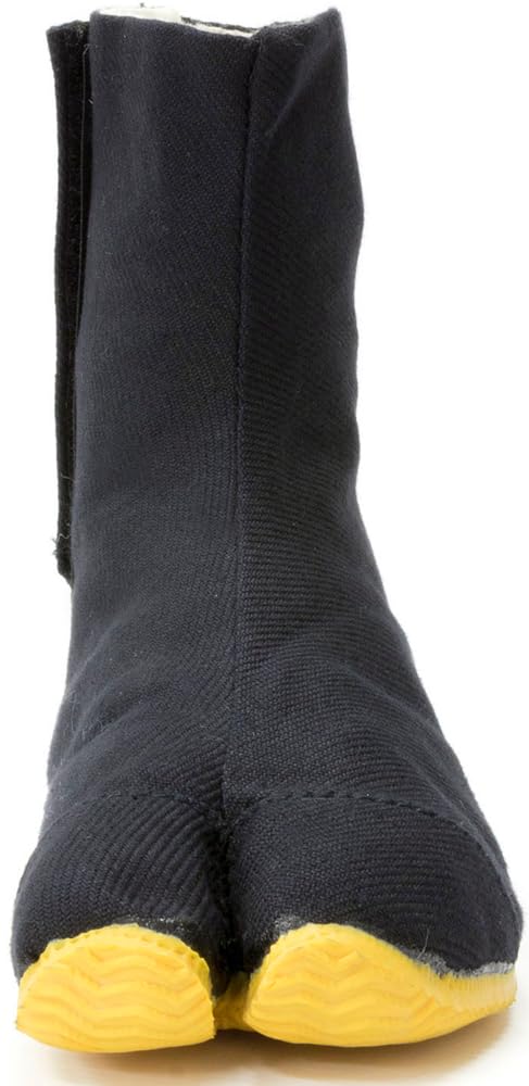 RIKIO H Sticky Tabi Kintaro Cushion (Adhesive), 5-Piece Magic Tape, Kids, Black, 21.5 Cm, HJK5MSP