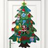 Filz-Weihnachtsbaum Kinder-DIY Lernspielzeug Weihnachts-Atmosphäre-Gestaltung Weihnachtsbaum Zimmerdekoration