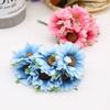 36pcs Handmade Gerbera Fashion Home Garden Bride Diy Wreath Material Wedding Banquet Decoration Artificial Flower Scissors Crown