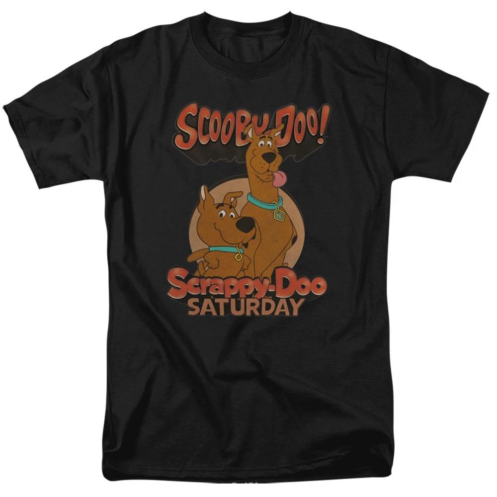 Scooby-Doo! - Scrappy Saturday - Unisex Short Sleeve Children s T-shirt - Black 160