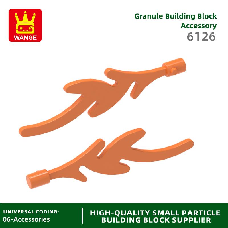 Non-Toxic 6126 100G/454Pcs Flame Water Column Building Block Moc Flame Flame Color Accessories Compatible With Bricks Diy Toy Gift