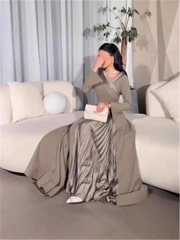 2024 Autumn Evening Dress: New Design for European, American, and Middle Eastern Markets