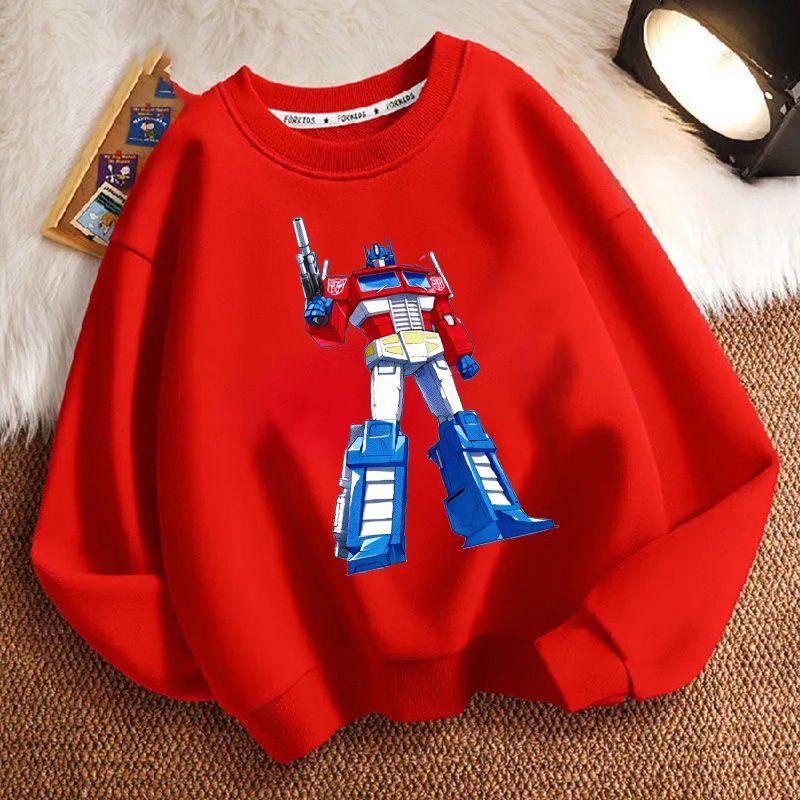 Kinder Mode Hoodies für Frühling und Herbst, Langarm Rundhals Oberteile für Jungen und Mädchen, Lockere Jacken